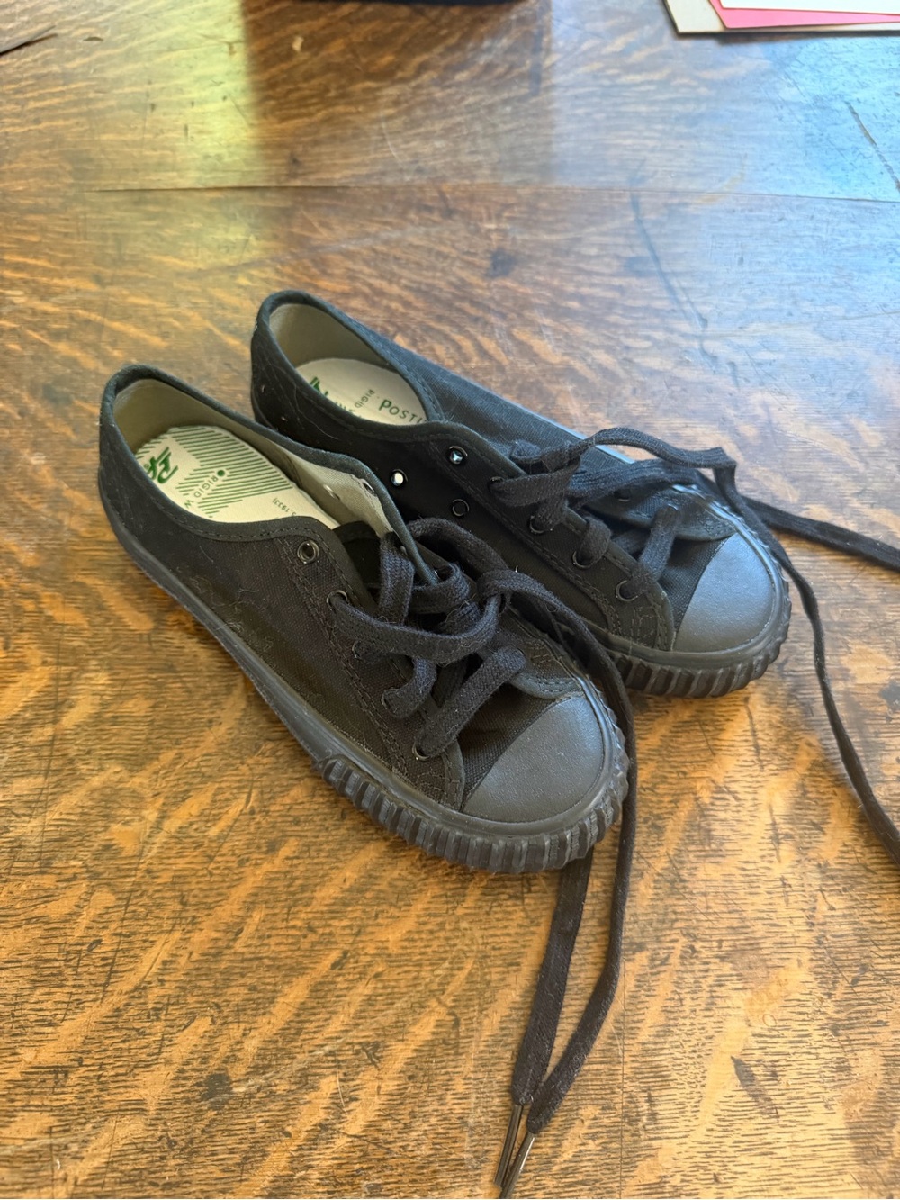 P.F. Flyers low top Kids Black Canvas Lace-Up Sneakers
